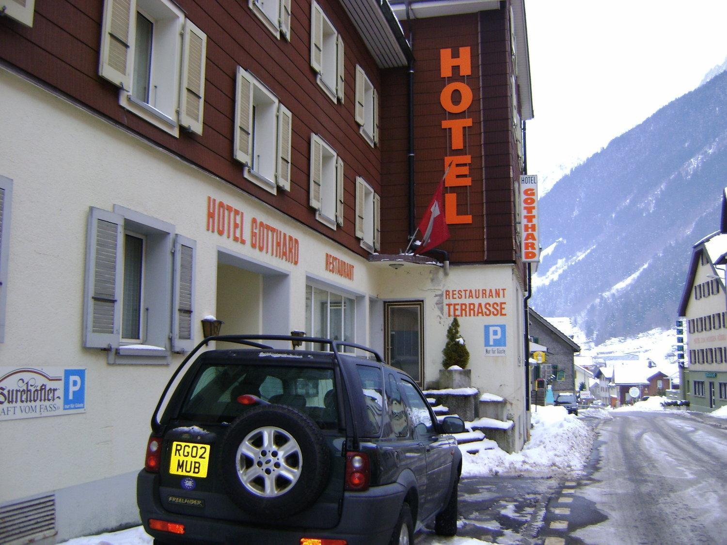 Göschenen Hotel Gotthard מראה חיצוני תמונה